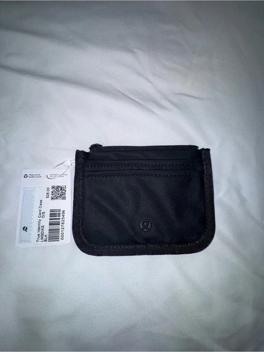 lululemon athletica True Identity Black Card Case